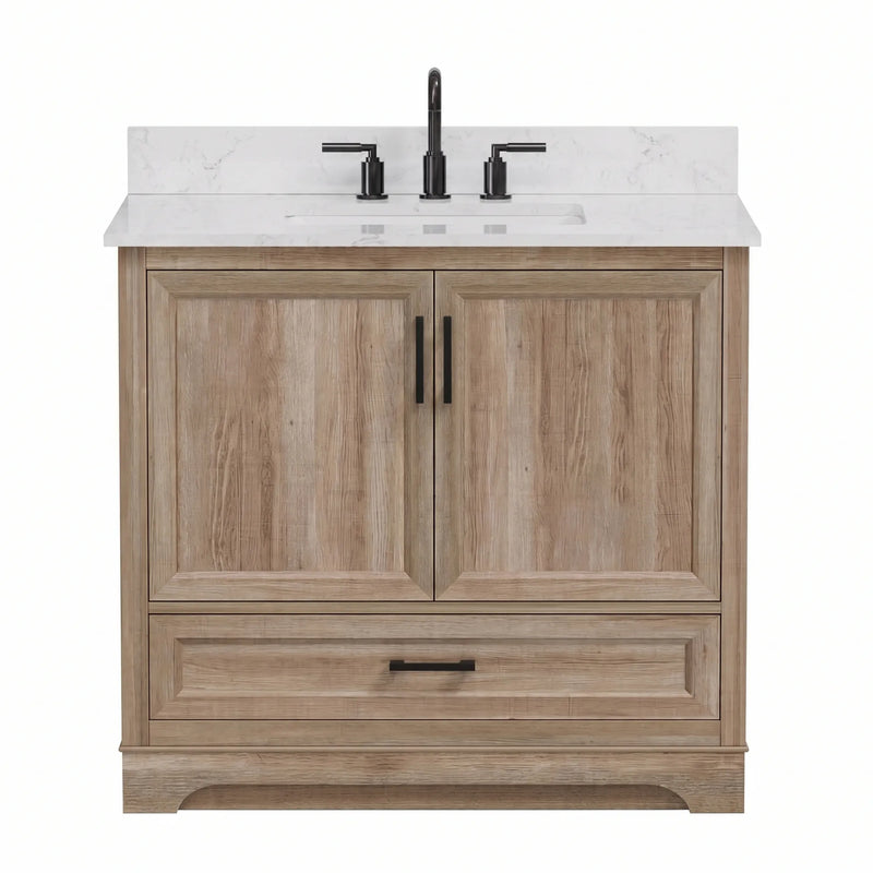 Retford 36" Vanity Family Set with Engineered Marble Top
