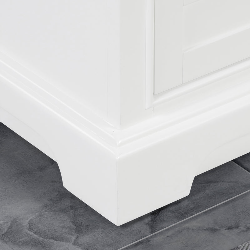 Rhoda 30" Vanity Set with Luxurious Carrara Marble Top