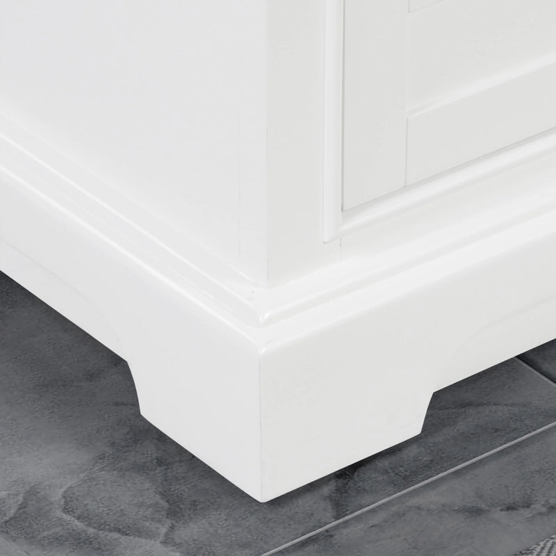 Rhoda 30" Vanity Set with Luxurious Carrara Marble Top