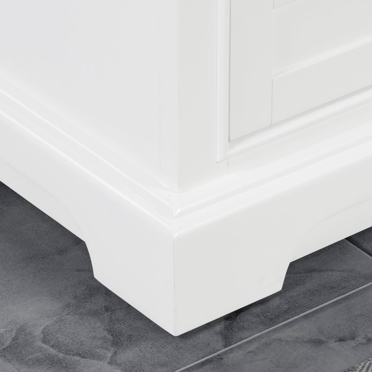Rhoda 48" Vanity Set with Luxurious Carrara Marble Top