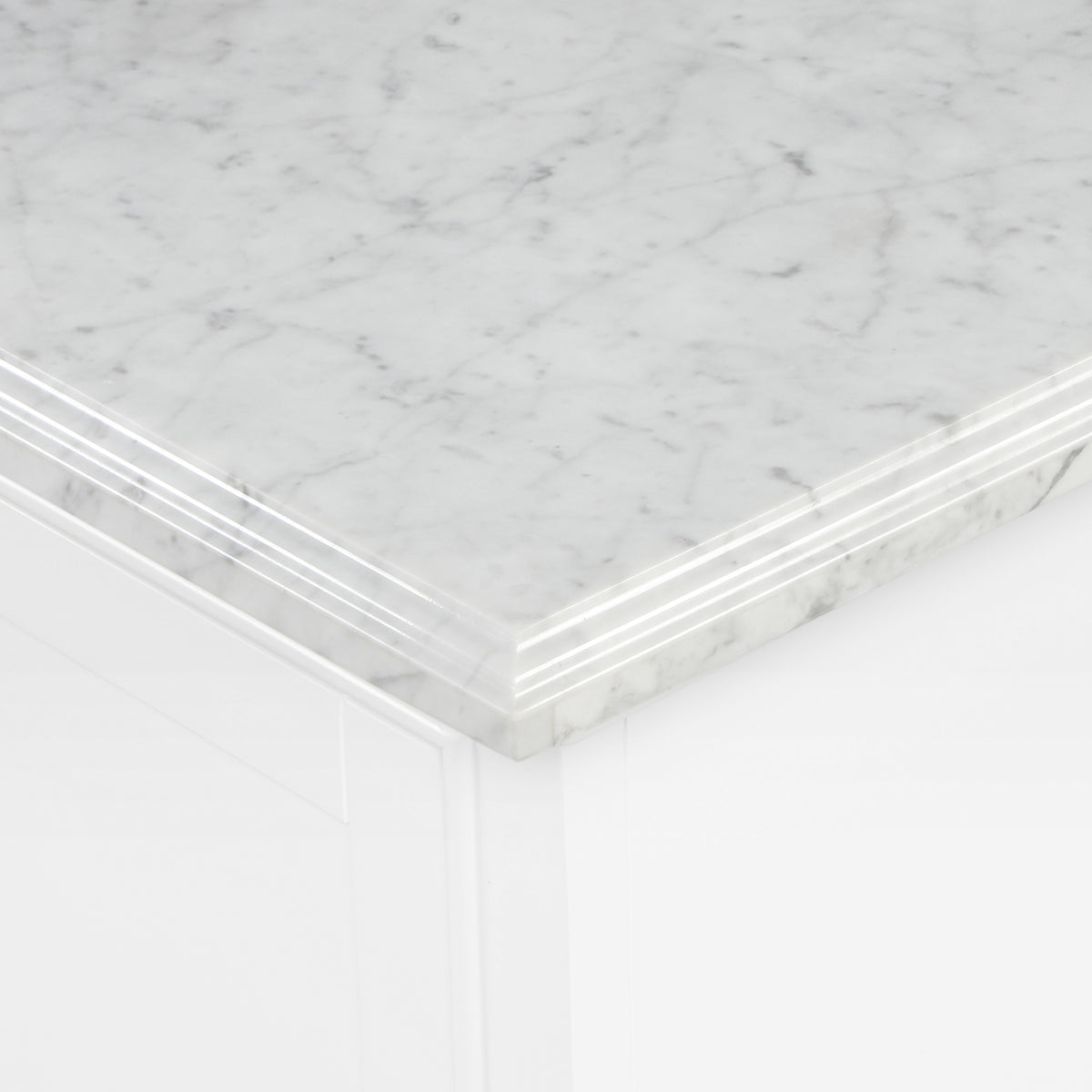 Rhoda 48" Vanity Set with Luxurious Carrara Marble Top