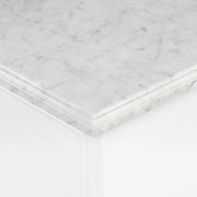 Rhoda 48" Vanity Set with Luxurious Carrara Marble Top