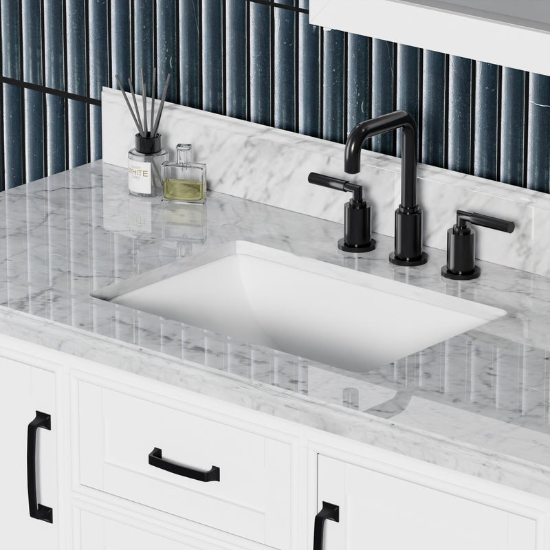Rhoda 48" Vanity Set with Luxurious Carrara Marble Top
