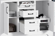 Rhoda 48" Vanity Set with Luxurious Carrara Marble Top