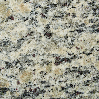 Close-up view of Santa Cecilia granite texture, ideal for Santa Cecilia granite vanity top with sink.