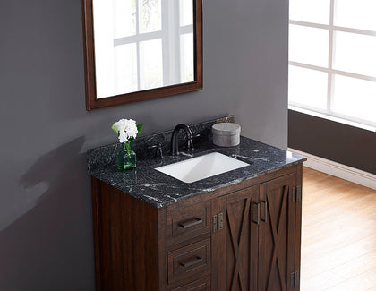 Thunder Black Granite Sidesplash