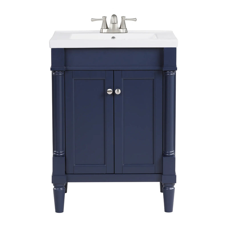 Torino 24" Bathroom Vanity in Navy Blue