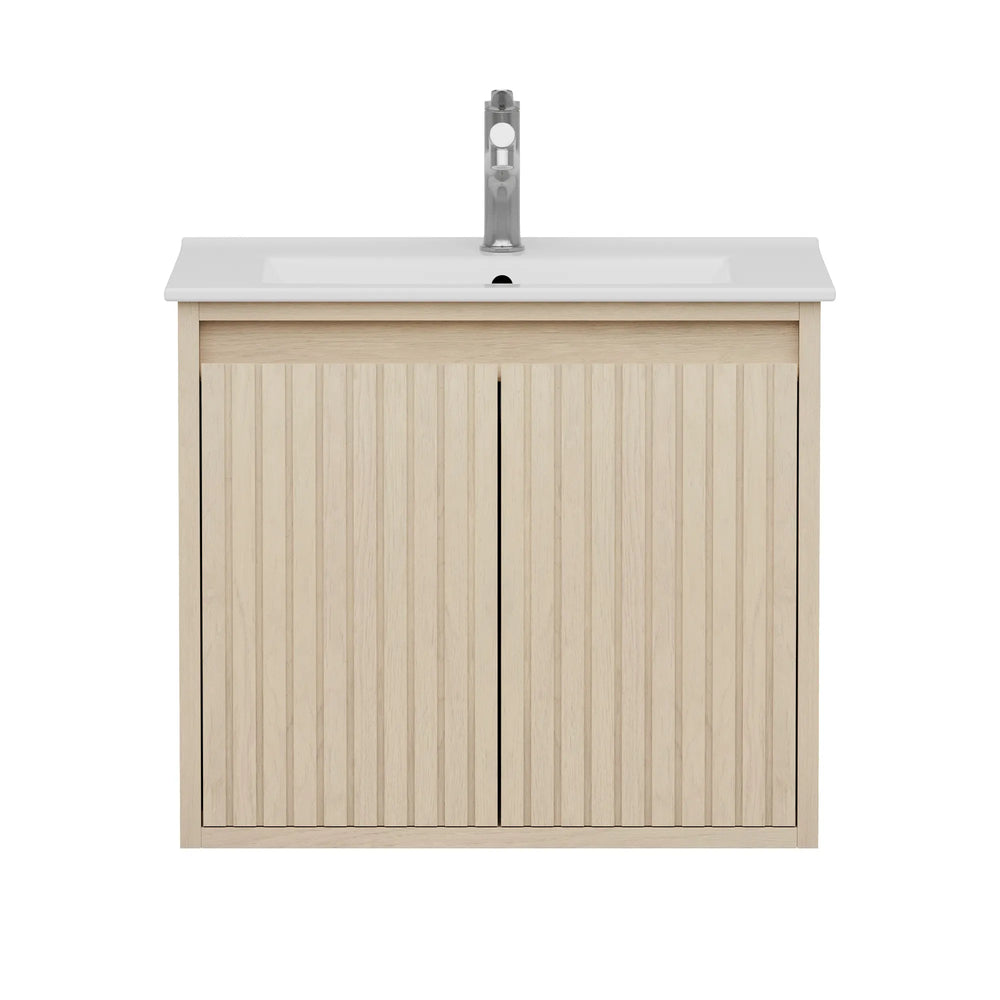 WM-Mena 24" Single Vanity With Porcelain Top