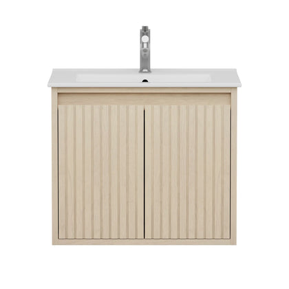 WM-Mena 24" Single Vanity With Porcelain Top