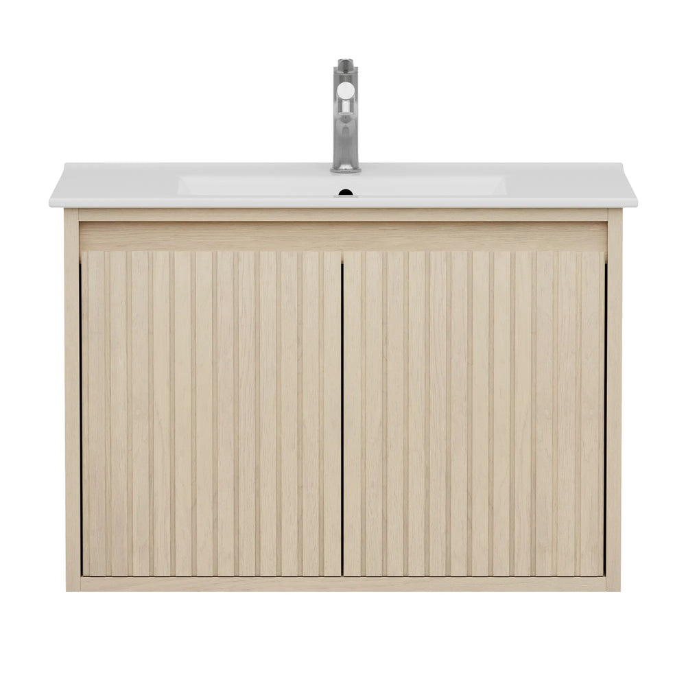 WM-Mena 30" Single Vanity With Porcelain Top