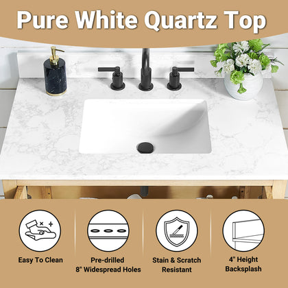 Blunt 36" Single  Vanity without Top