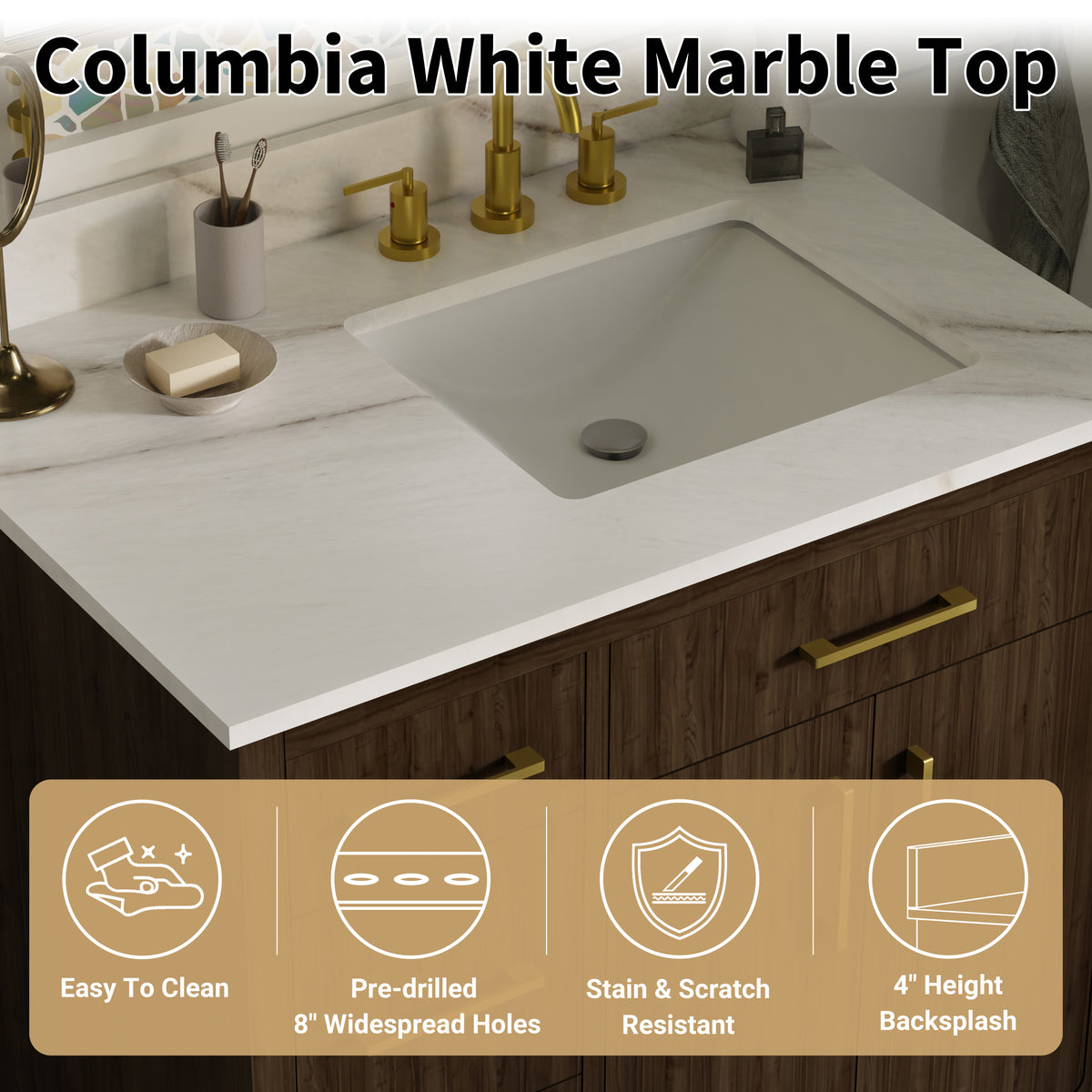 Warner 48" Single Vanity without Top