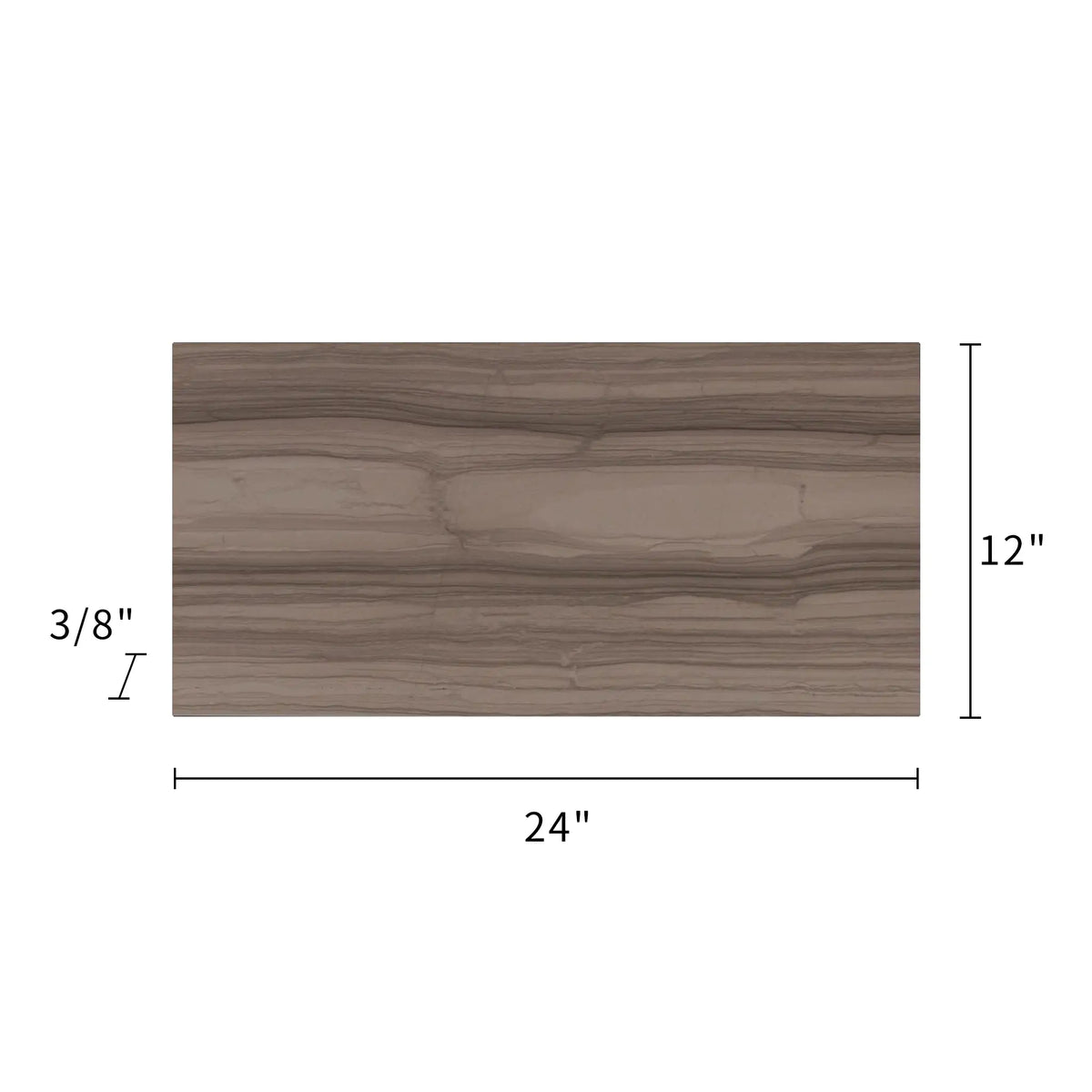 Athens Gray 12-in x 24-in Marble Floor and Wall Tiles( 10 sq. ft. /Box )