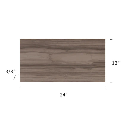 Athens Gray 12-in x 24-in Marble Floor and Wall Tiles( 10 sq. ft. /Box )