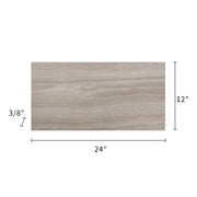 Wooden White 12-in x 24-in Honed Marble Floor and Wall Tiles( 10 sq. ft. /Box )