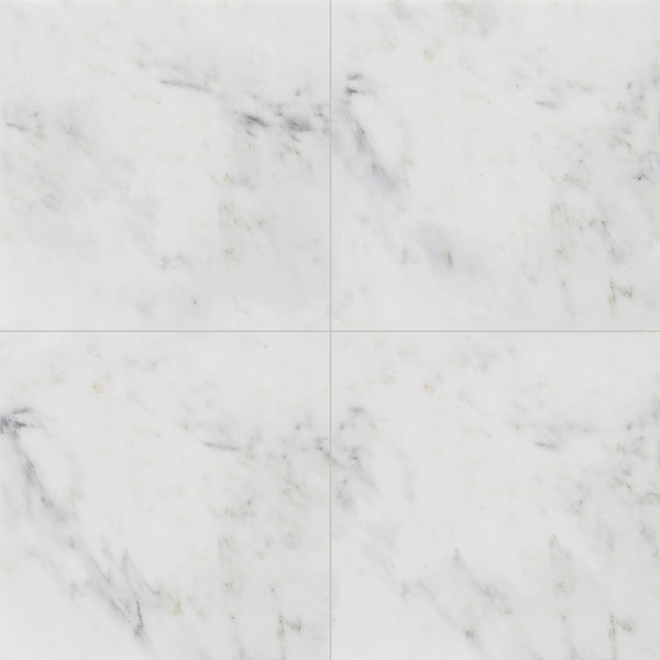 Oriental White Marble Floor and Wall Tiles - Sample (Product Shown is Full Size)
