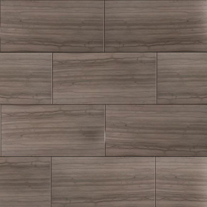 Athens Gray 12-in x 24-in Marble Floor and Wall Tiles( 10 sq. ft. /Box )