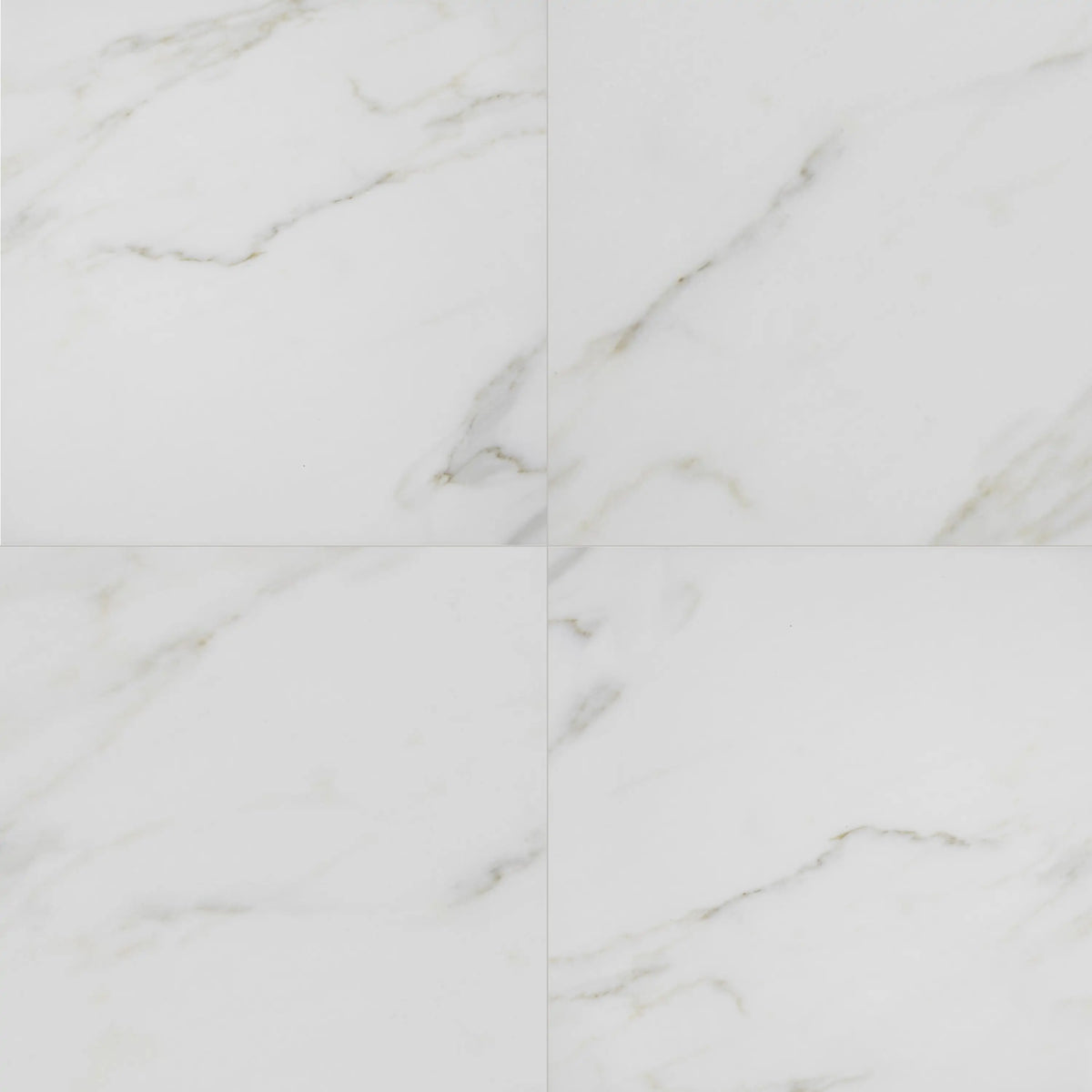 Calacatta Polished Marble Floor and Wall Tile - Sample (Product Shown is Full Size)