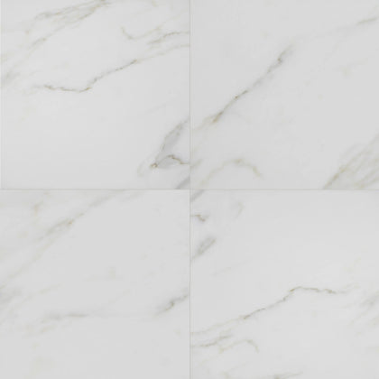 Calacatta Polished Marble Floor and Wall Tile - Sample (Product Shown is Full Size)