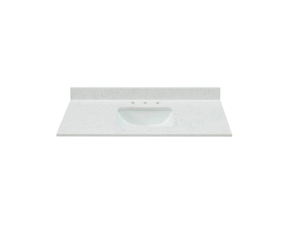 49" Carrara Quartz Vanity Top with Sink