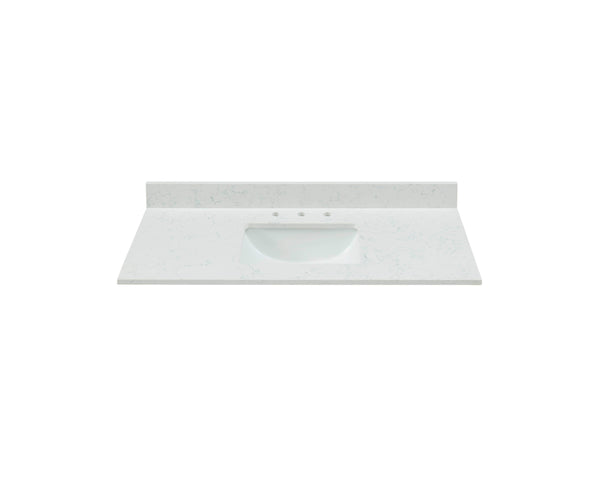 49" Carrara Quartz Vanity Top Sink