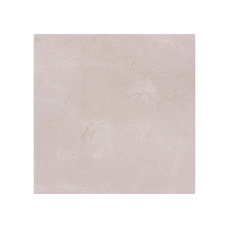Cream Marfil 12-in x 12-in Polished Marble Floor and Wall Tiles( 10 sq. ft. /Box )