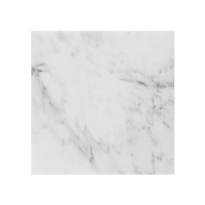 Oriental White 12-in x 12-in Marble Floor and Wall Tiles( 10 sq. ft. /Box )