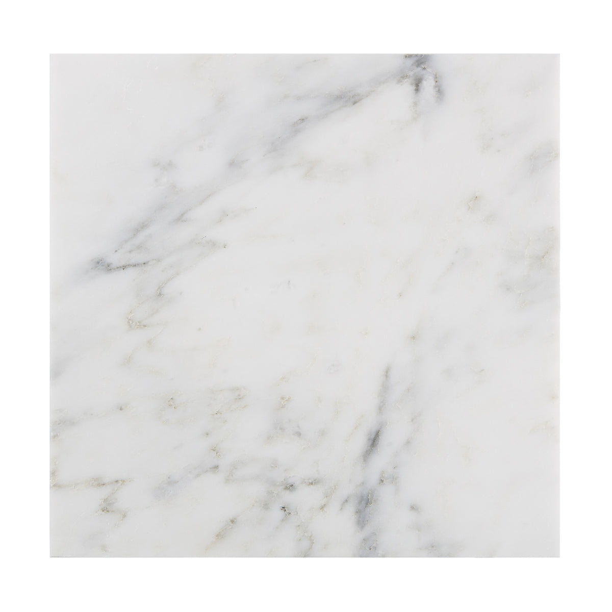 Oriental White 18-in x 18-in Marble Floor and Wall Tiles( 11 sq. ft. /Box )