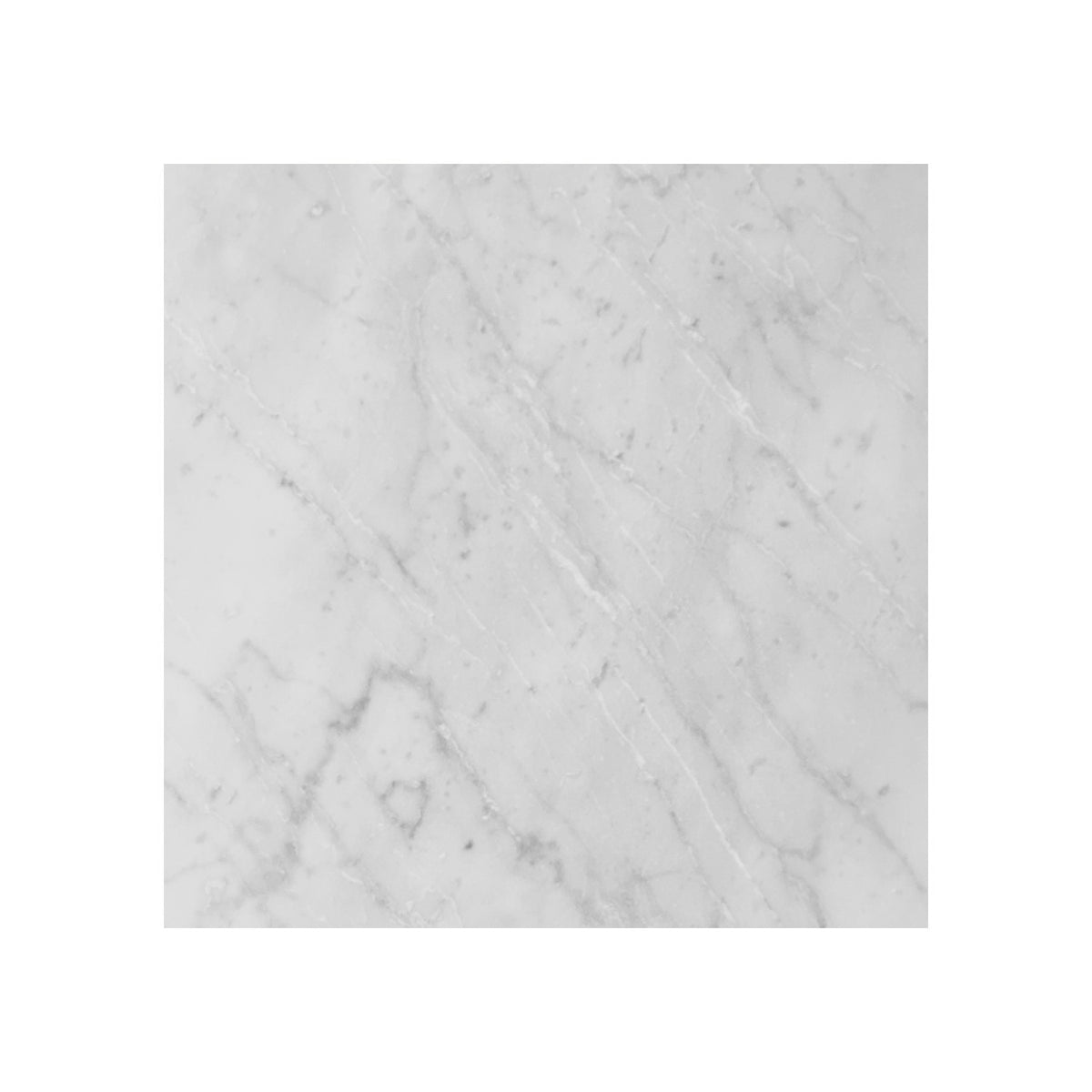 Carrara White 12-in x 12-in Polished Marble Floor and Wall Tiles( 10 sq. ft. /Box )