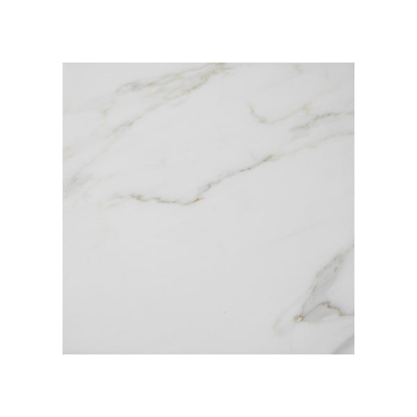 Calacatta 12-in x 12-in Polished Marble Floor and Wall Tile(1-sq. ft/ Piece)