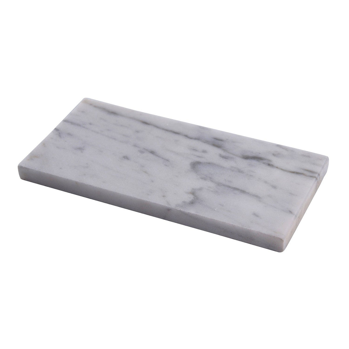 Bianco Carrara White 3-in x 6-in Polished Marble Floor and Wall Tiles( 5.2 sq. ft. /Box )