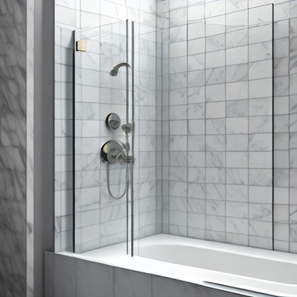 Carrara Cloud 3-in x 6-in Polished Marble Floor and Wall Tiles( 5.2 sq. ft. /Box )