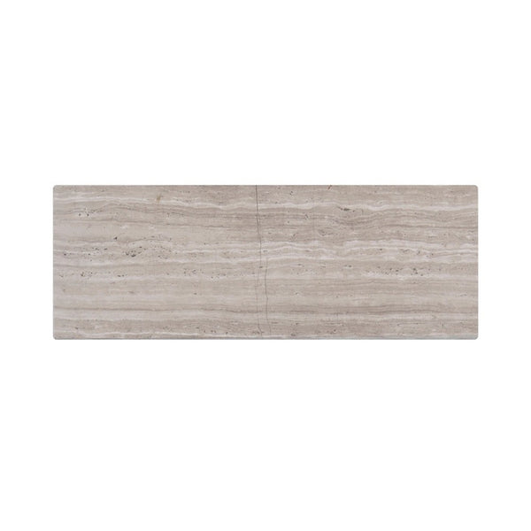 Wooden White 3-in x 8-in Marble Floor and Wall Tiles(0.17-sq. ft/ Piece)