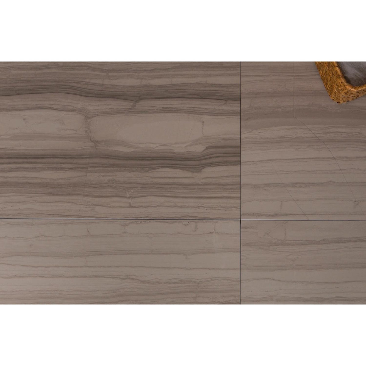Athens Gray 12-in x 24-in Marble Floor and Wall Tiles( 10 sq. ft. /Box )