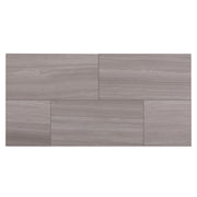 Wooden White 12-in x 24-in Honed Marble Floor and Wall Tiles( 10 sq. ft. /Box )