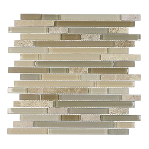 Brown Staccato Quartzet & Glass Strips