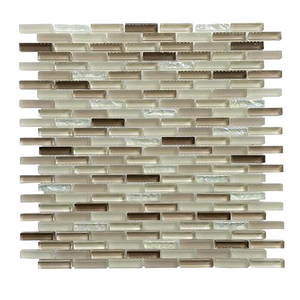Farnsworth Random Strips Glass Mosaic