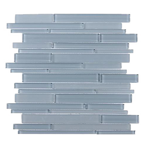 Azure Random Strip Glass Mix Mosaic