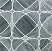 Astral Gray 12-in x 12-in Polished Waterjet Mosaic Floor and Wall Tile( 5 sq. ft. /Box )