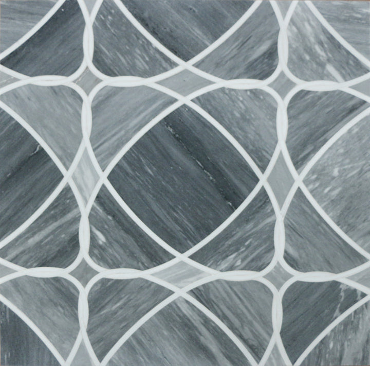 Astral Gray Thassos & Palissandro Waterjet