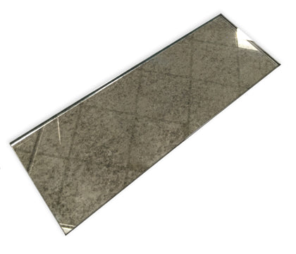 4-in x 12-in Antique Mirror Unbeveled Mosaic Wall Tile( 6.6 sq. ft. /Box )