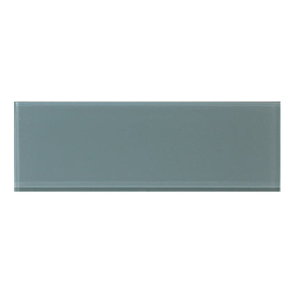 Azure Block 4-in x 12-in Glass Wall Tile( 4 sq. ft. /Box )