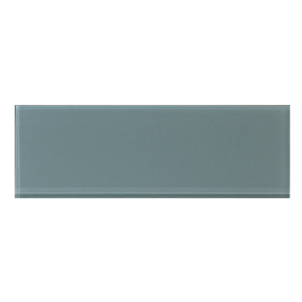 Azure Block 4-in x 12-in Glass Wall Tile(0.33-sq. ft/ Piece)