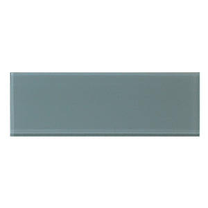 4x12 Azure Block Glass Tile