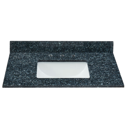 61" Blue Pearl Granite Vanity Top with Sink