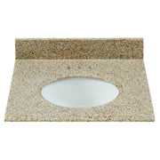 31" Desert Gold Granite Vanity Top with Sink