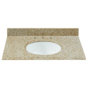 31" Desert Gold Granite Vanity Top with Sink