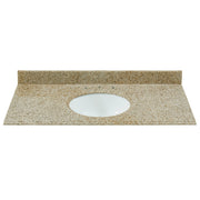 31" Desert Gold Granite Vanity Top with Sink