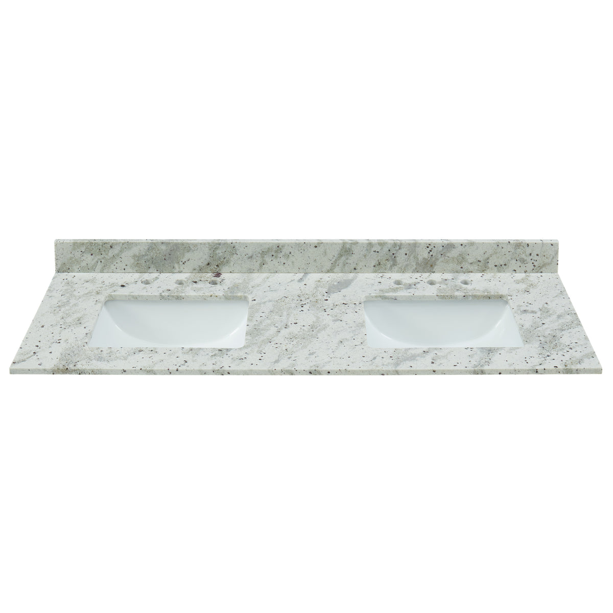 37" Glacier White Granite Vanity Top with Sink