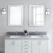 37" Soft Gray Engineered Marble Vanity Top with Sink